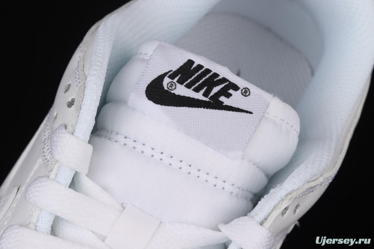 NIKE SB DUNK Low Prm pure white color SB buckle rebound fashion leisure board shoes DD1503-109