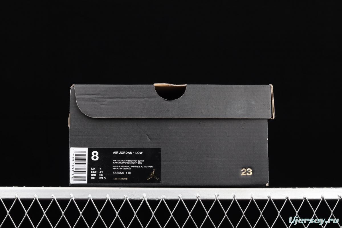 Air Jordan 1 Low low-side cultural leisure sports shoes 553558-110