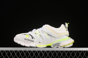 Balenciaga Sneaker Tess s.Gomma Res BI ALV/TIS EFF NUBUK/TIS E 2020 latest color matching trend running shoes W1GC39070