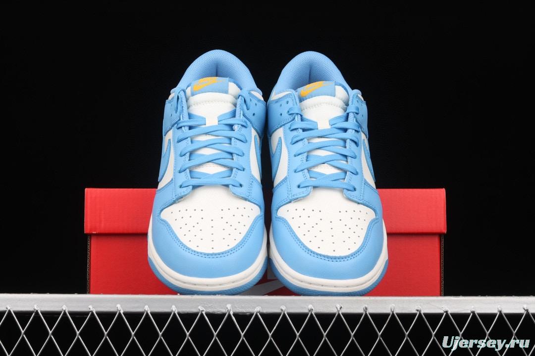 NIKE DUNK Low SB Slam Dunk Series North Carolina Blue head low-top leisure sports skateboard shoes DD1503-100