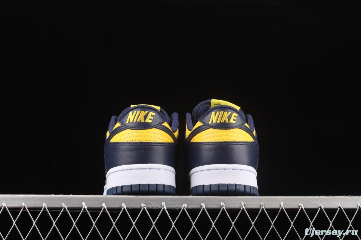 NIKE SB DUNK Low Michigan Michigan color buckle broken backboard fashion casual board shoes DD1391-700