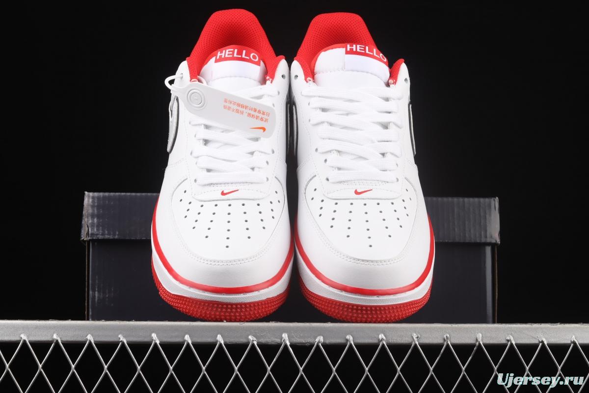 NIKE Air Force 1y07 Hello low-top sports leisure board shoes CZ0327-100