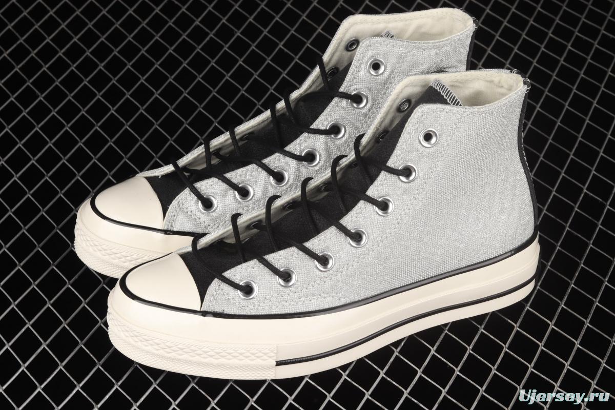 Converse Chuck Taylor All Star Converse silver flash high top casual board shoes 572038C