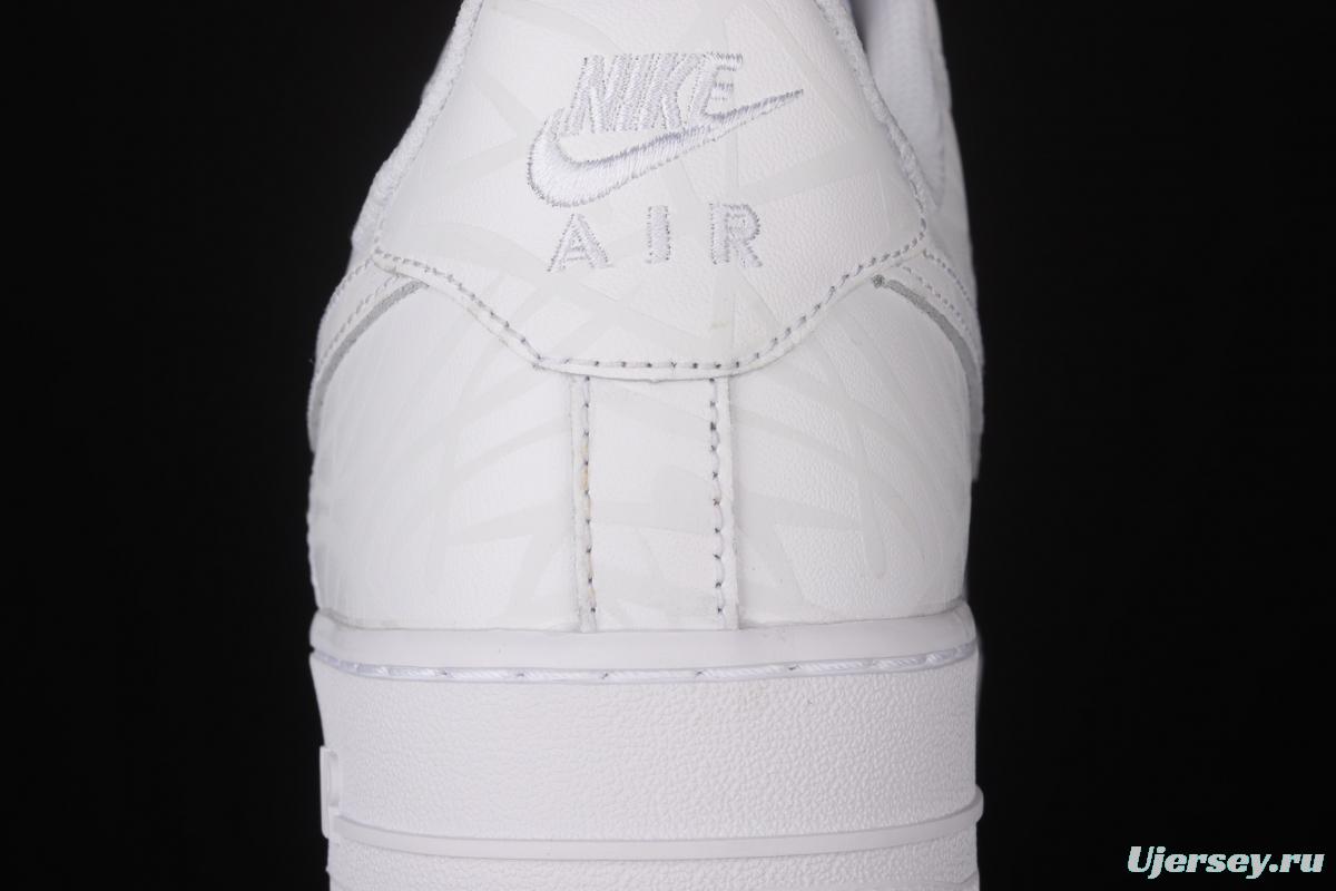 NIKE Air Force 1y07 luminous white low-top casual board shoes NMUE 0288