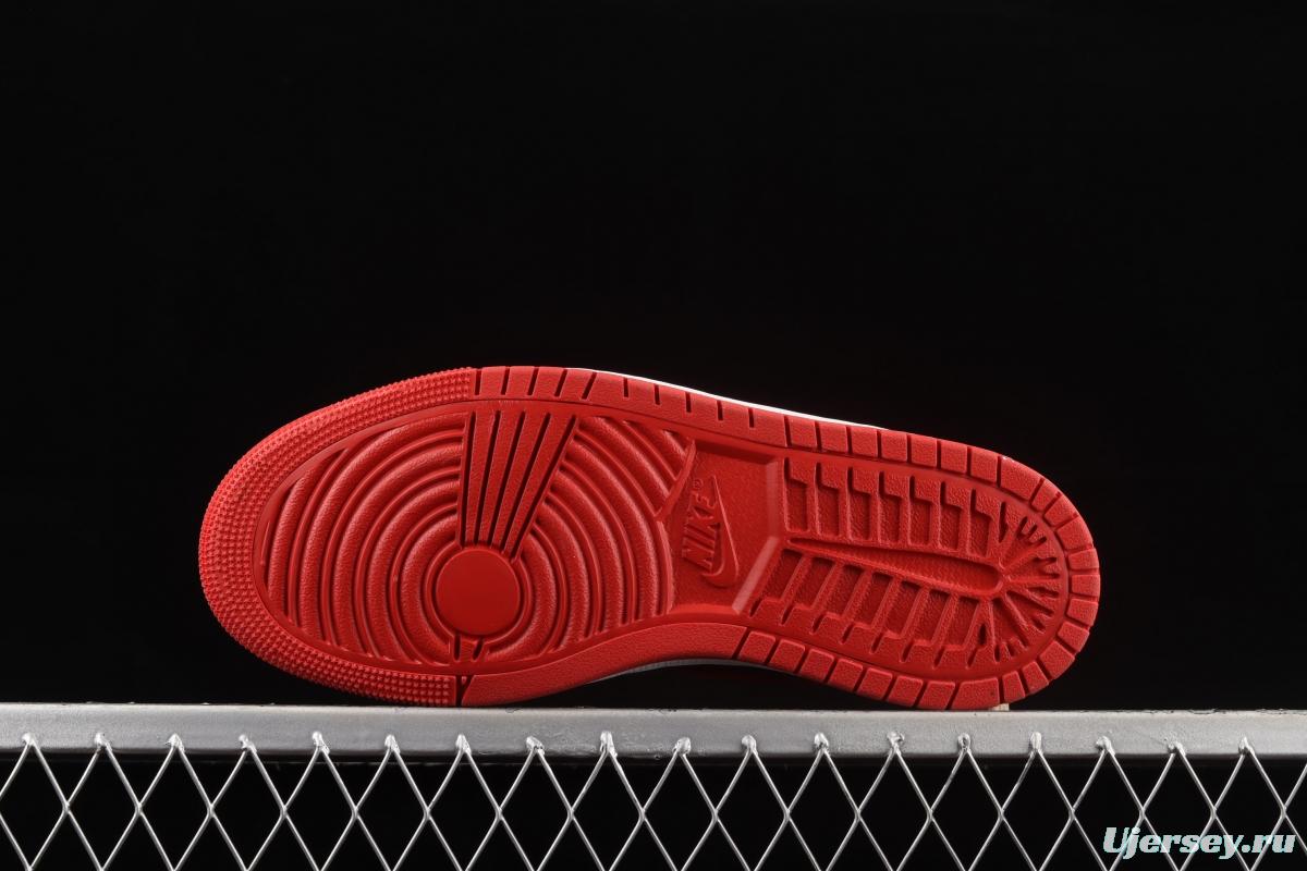 Air Jordan 1 Zoom CMFT AJ black and red CT0979-006