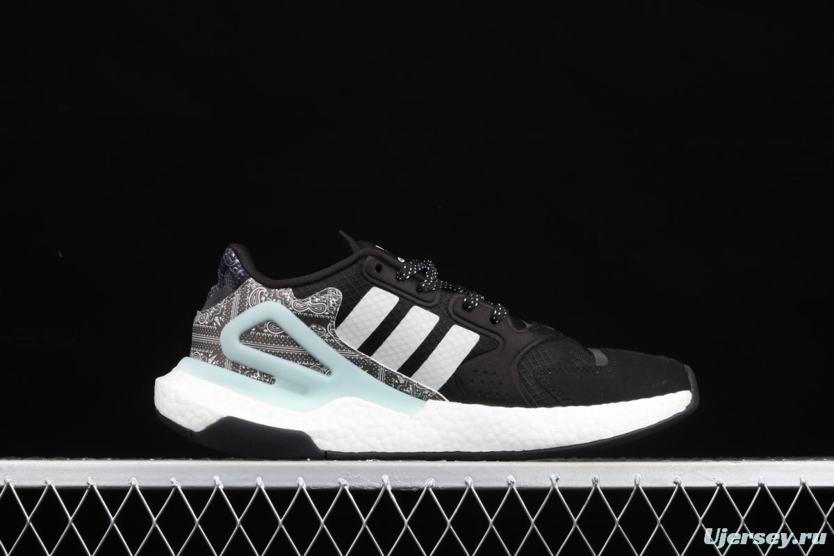 Adidas Day Jogger 2020 Boost FV4538 new Nightwalker second-generation 3M reflective popcorn vintage running shoes