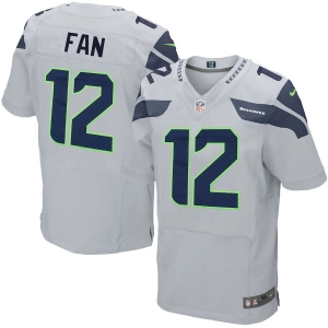 Men's 12s Gray Player Elite Team Jersey