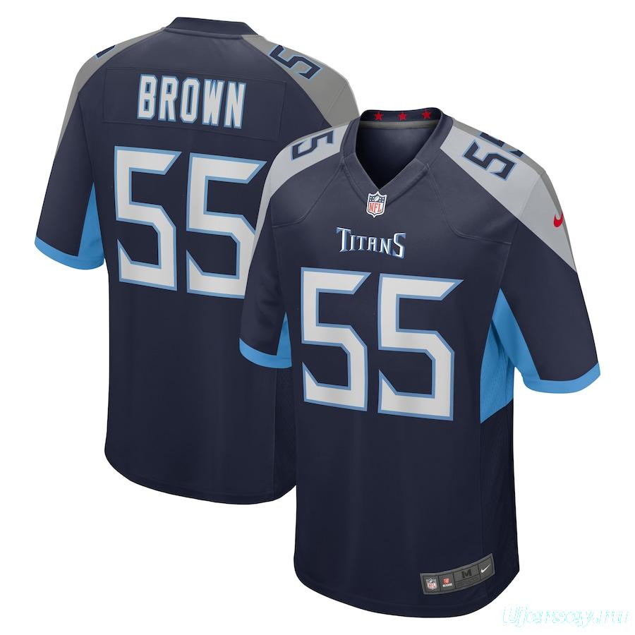 Men's Jayon Brown Navy Player Limited Team Jersey