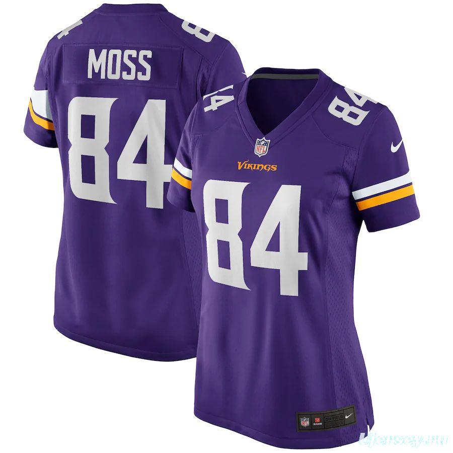 Women's Randy Moss Purple Retired Player Limited Team Jersey