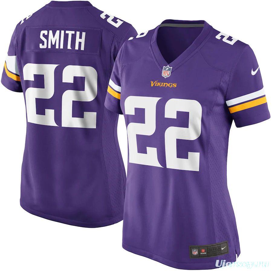 Women's Harrison Smith Purple Player Limited Team Jersey