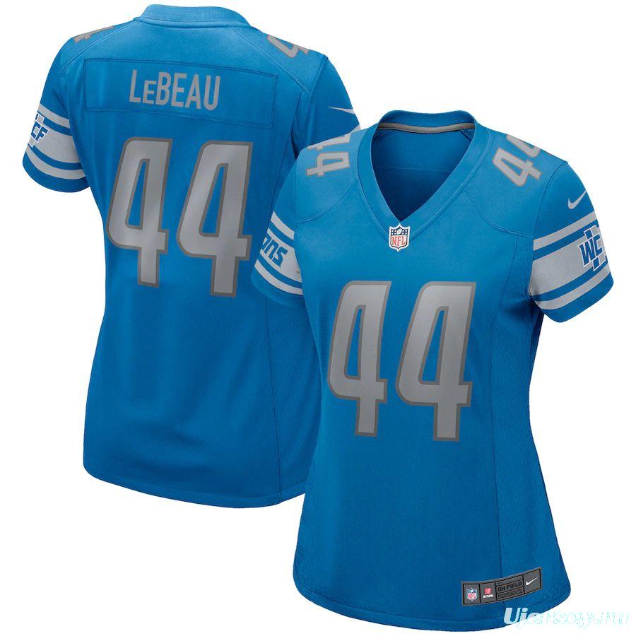 Women's Dick LeBeau Blue Retired Player Limited Team Jersey