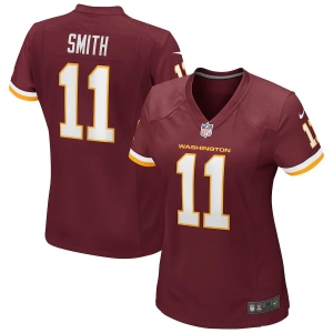 Women's Alex Smith Burgundy Player Limited Team Jersey