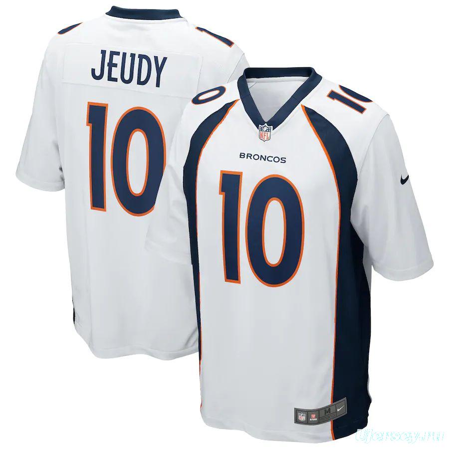 Men's Jerry Jeudy White Player Limited Team Jersey