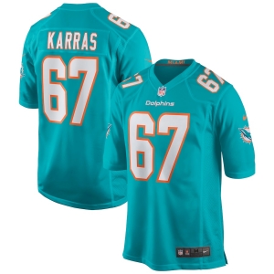 Men's Ted Karras Aqua Player Limited Team Jersey