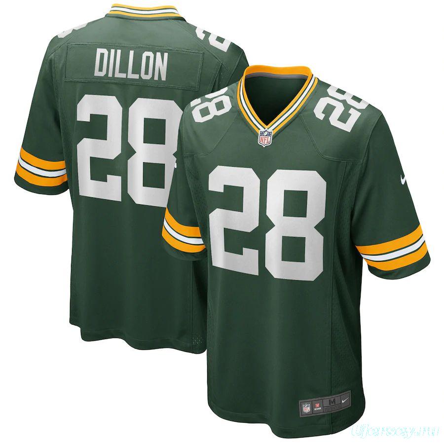 Youth AJ Dillon Green Player Limited Team Jersey