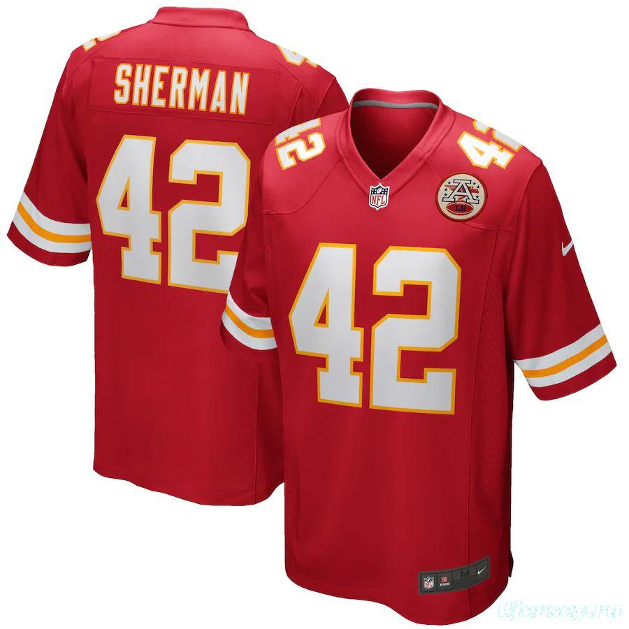 Men's Anthony Sherman Red Player Limited Team Jersey