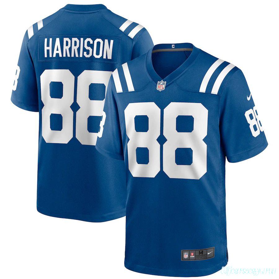 Men's Marvin Harrison Royal Retired Player Limited Team Jersey