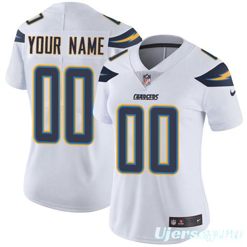 Women's Customized Game White Team Jersey