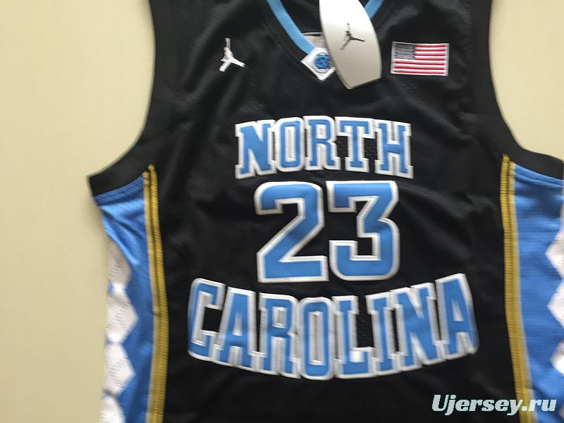 Michael Jordan 23 North Carolina College Basketball Jersey With AJ Logo