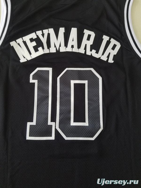 PSG Neymar Black Basketball Jerseys