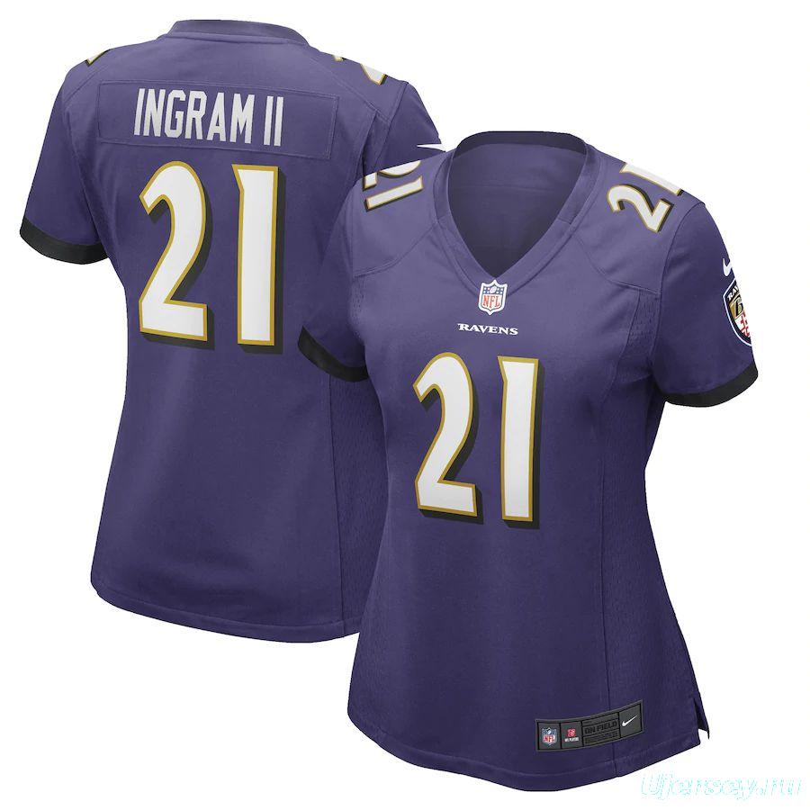 Women's Mark Ingram II Purple Player Limited Team Jersey