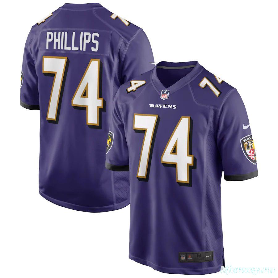 Men's Tyre Phillips Purple Player Limited Team Jersey