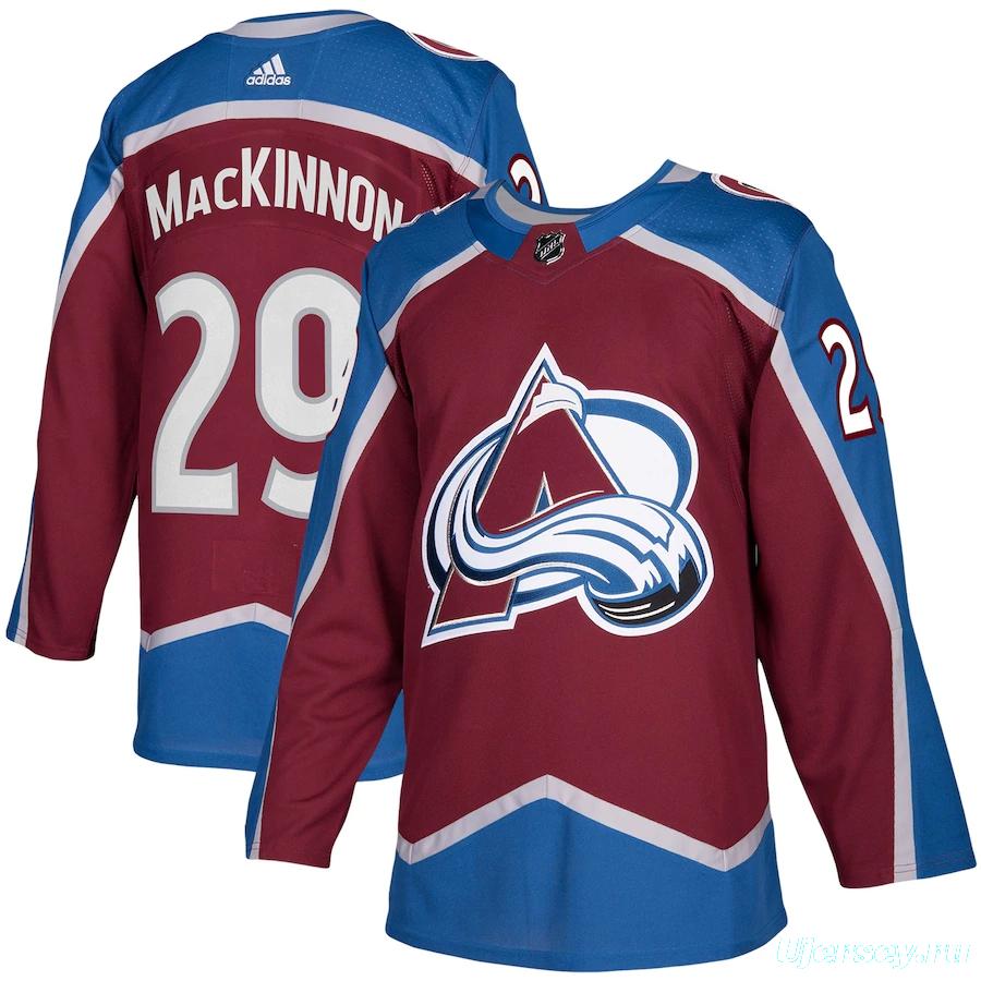 Women's Nathan MacKinnon Burgundy Home Player Team Jersey