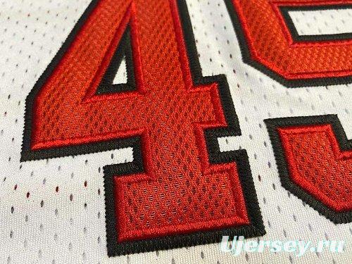 Men's Michael Jordan White Retro Classic Team Jersey