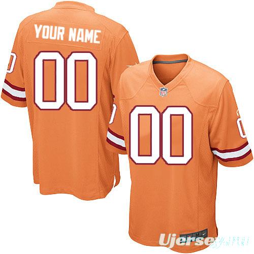 Men's Custom Orange Alternate Limited Team Jersey