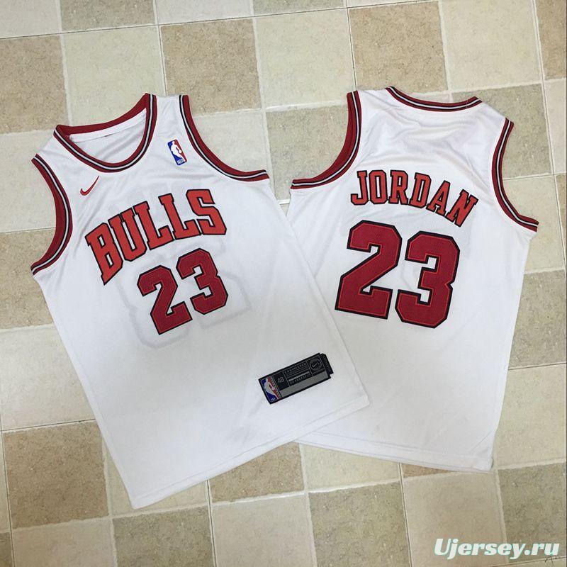 Youth Michael Jordan White Retro Classic Team Jersey