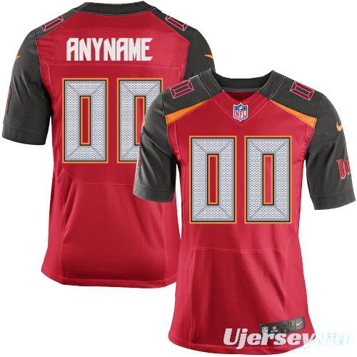 Men's Red Custom Elite Team Jersey