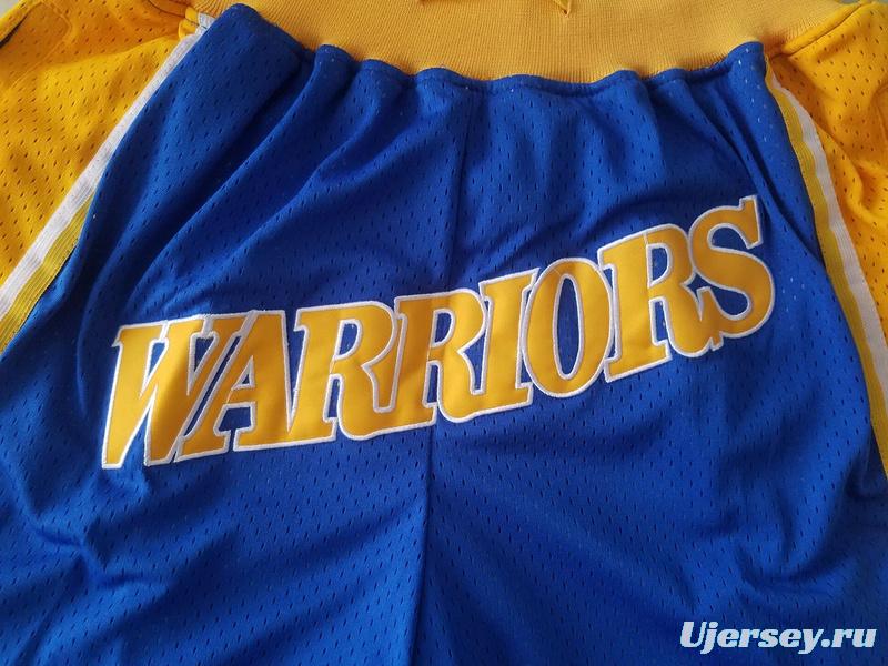 Golden State 1995-96 Throwback Classics Basketball Team Shorts