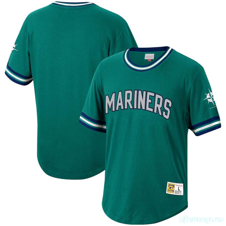 Youth Aqua Cooperstown Collection Wild Pitch Throwback Jersey