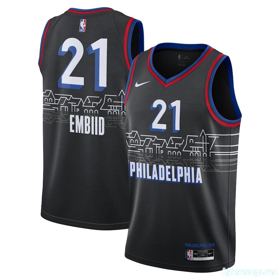 City Edition Club Team Jersey - Joel Embiid - Mens - 2020