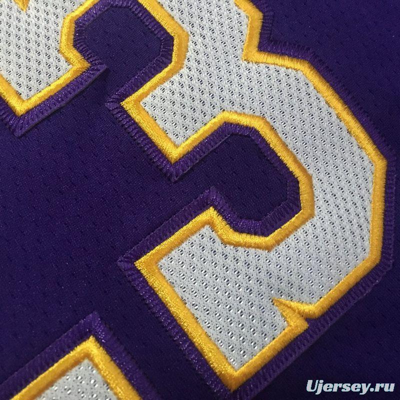 Men's LeBron James Purple Retro Classic Team Jersey