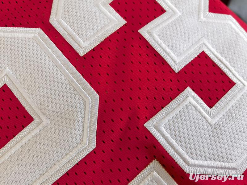 Men's Michael Jordan Red Retro Classic Team Jersey