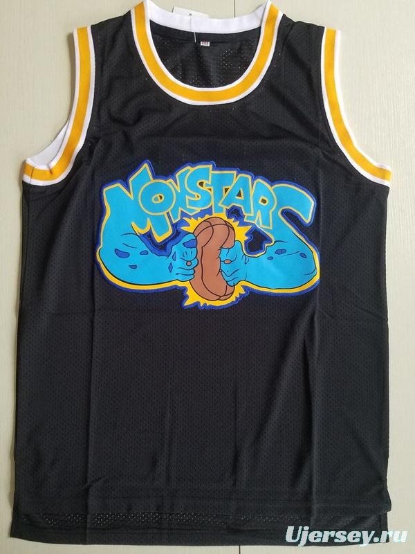 Mon Stars 0 Alien Black Bastetball Jersey