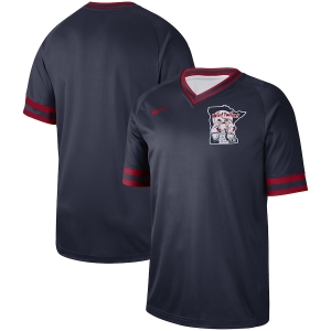 Youth Navy Cooperstown Collection Legend V-Neck Team Jersey