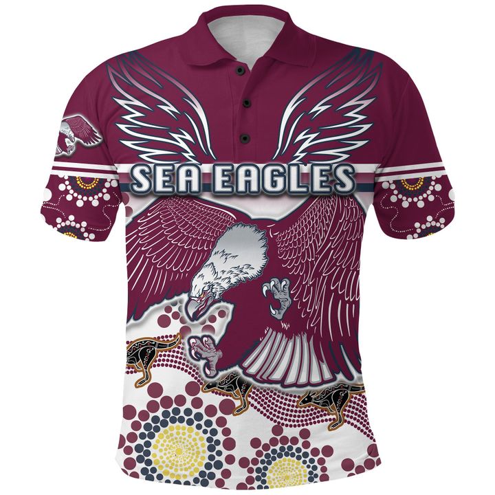 Manly Warringah Sea Eagles 2020 Mens Football Polo Shirt