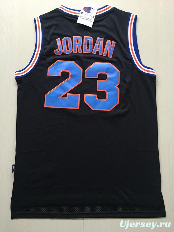 Michael Jordan 23 Movie Edition Black Basketball Jersey Kit