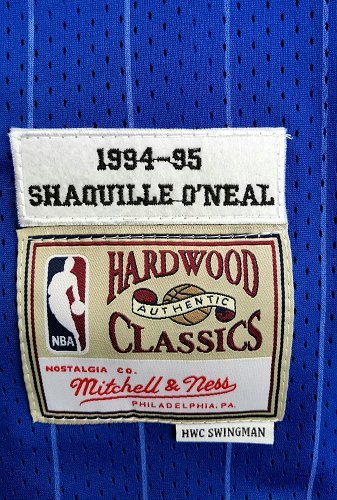 Men's Shaquille O'Neal Blue Retro Classic Team Jersey