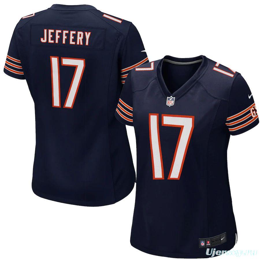 Women's Alshon Jeffery Navy Blue Player Limited Team Jersey