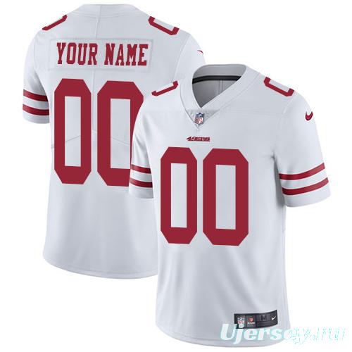 Youth White Custom Game Team Jersey