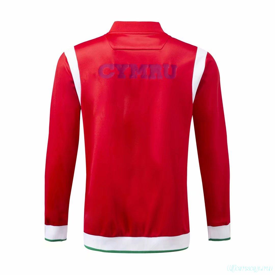 Wales 2021 Mens Anthem Rugby Jacket