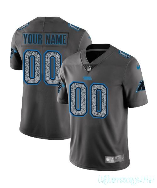 Men's Gray Custom Game Team Jersey