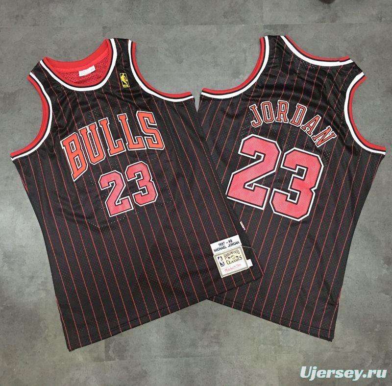 Men's Michael Jordan Black Retro Classic Team Jersey