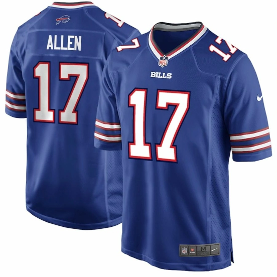 Youth Josh Allen Royal Player Limited Team Jersey