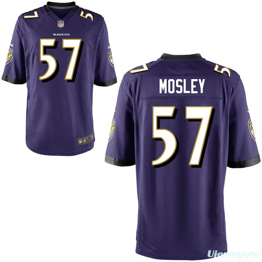 Men's CJ Mosley Purple Player Limited Team Jersey