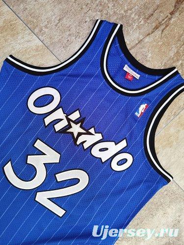 Men's Shaquille O'Neal Blue Retro Classic Team Jersey