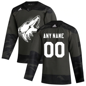 Women's Camo Military Appreciation Custom Practice Team Jersey